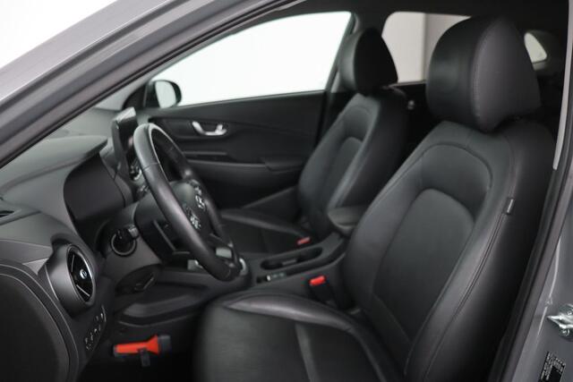 Hyundai Kona 1.6 GDI HEV Premium | Head-Up | Stoelventilatie | Leder | Adaptive cruise | Camera | Full LED | Navigatie | Stuurverwarming