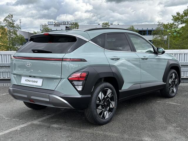 Hyundai Kona 1.6 GDI HEV Premium / Hybride rijden met digitale luxe en verwarmd comfort
