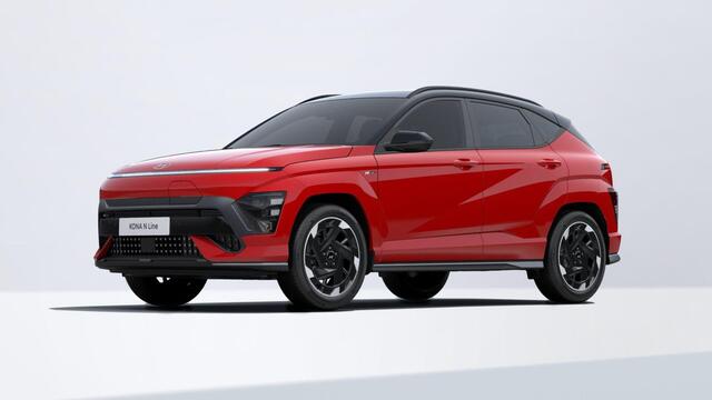 Hyundai Kona Electric N Line Business 65.4 kWh / Rijklaarprijs Engine Red / Nu Te Bestellen / Levertijd 3 Maanden