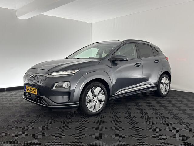 Hyundai Kona EV Premium 64 kWh (INCL-BTW) *FULL-LEATHER | HEAD-UP | FULL-LED | NAVI-FULLMAP | DAB | ADAPTIVE-CRUISE | KRELL-AUDIO | KEYLESS | CAMERA | BLIND-SPOT | LANE-ASSIST | DIGI-COCKPIT | COMFORT-SEATS | 17''ALU*