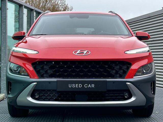 Hyundai Kona 1.6 GDI HEV Fashion , Automaat , Camera , Adaptive Cruise , Carplay , Head-Up Display , Stof , Navi , DAB , Dodehoekdetectie , Digital Cockpit ,