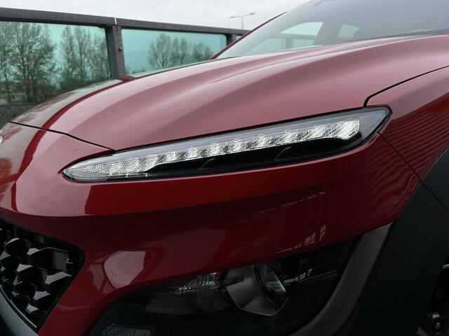 Hyundai Kona 1.6 GDI HEV Fashion , Automaat , Camera , Adaptive Cruise , Carplay , Head-Up Display , Stof , Navi , DAB , Dodehoekdetectie , Digital Cockpit ,