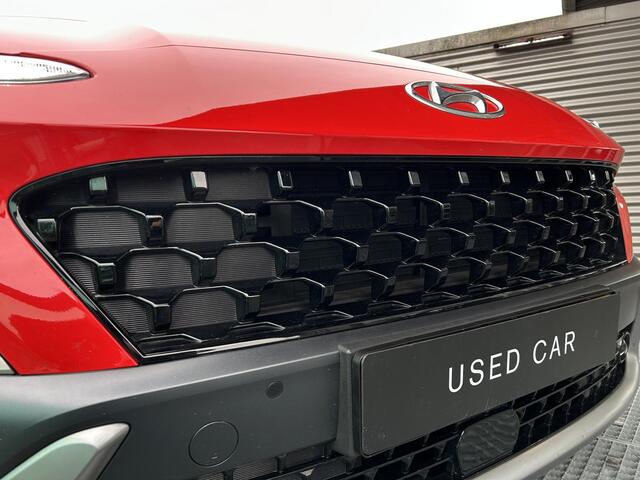 Hyundai Kona 1.6 GDI HEV Fashion , Automaat , Camera , Adaptive Cruise , Carplay , Head-Up Display , Stof , Navi , DAB , Dodehoekdetectie , Digital Cockpit ,