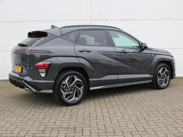 Hyundai Kona 1.6 GDI HEV N Line Sky / Elektrisch Schuif-/Kanteldak / Navigatie + Apple Carplay/Android Auto / Stoelverwarming & Ventilatie / Cruise Control Adaptief / Bose /