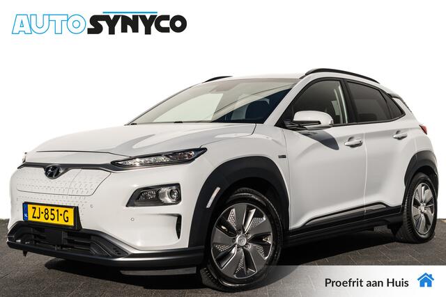 Hyundai Kona EV Premium 64 kWh | Adapt. Cruise | Leder | Head-Up | Elektr. Stoelen | Camera