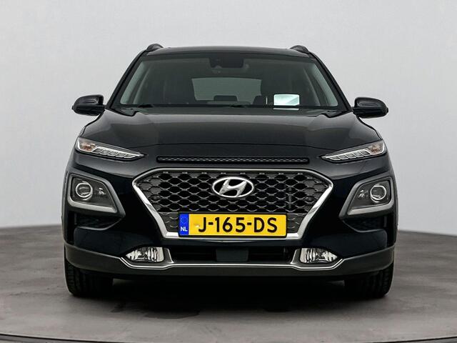 Hyundai Kona 1.6 GDI HEV Premium Sky Navigatie | cruise controle | apple carplay | panorama open dak | leder | stoelverwarming |