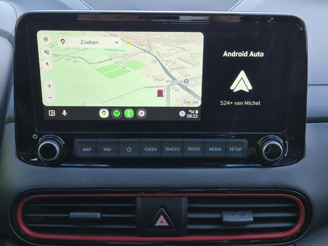 Hyundai Kona 1.6 GDI HEV Fashion Automaat / Apple Carplay Android Auto / HUD / Achteruitrijcamera / Keyless Entry/Start / Draadloze telefoon lader / Krell Audio Systeem / Cruise control /