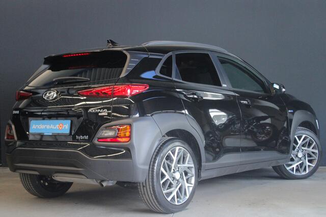 Hyundai Kona 1.6 GDI HEV Premium |dealer onderhouden|HUD|stoel/stuurverwarming|camera|