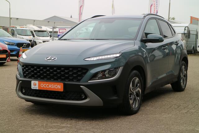Hyundai Kona 1.6 GDI HEV Fashion | Automaat! | Navi | Carplay | Goed Onderhouden! |