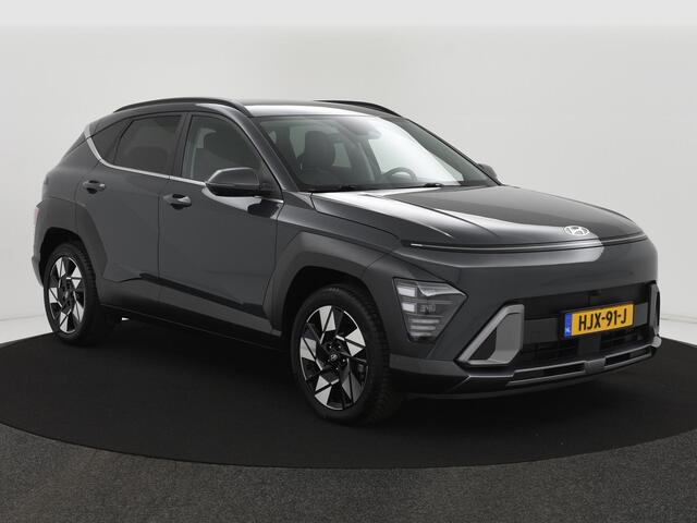 Hyundai Kona 1.6 GDI HEV 140PK Premium NAVI|MEMORYSTOEL|STOEL+STUURVERW|360CAMERA|ACC|BLIS|18INCH|LED