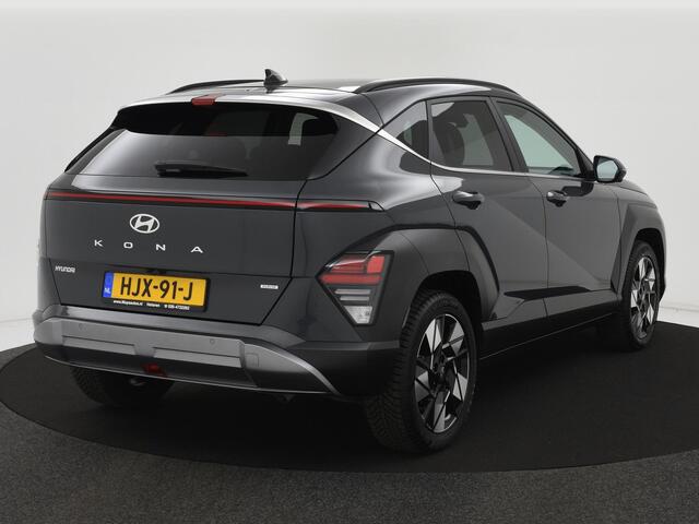 Hyundai Kona 1.6 GDI HEV 140PK Premium NAVI|MEMORYSTOEL|STOEL+STUURVERW|360CAMERA|ACC|BLIS|18INCH|LED