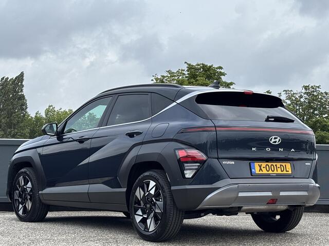 Hyundai Kona 1.6 GDI HEV Premium | Lederen bekleding Stoelventilatie Stoelverwarming voor & achter| Dodehoek camera | Bose Premium sound |