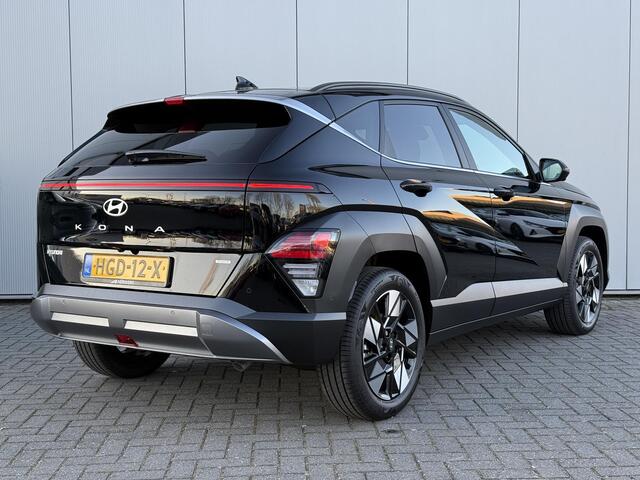 Hyundai Kona 1.6 GDI HEV Premium / Demo Actie / Leder / Elek. Bedienbare Voorstoelen / Stoel- & Stuurverwarming / Stoelverkoeling / 360 Camera /
