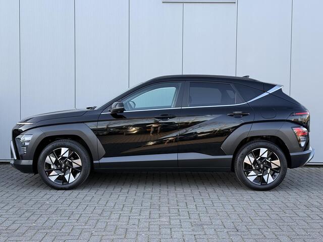 Hyundai Kona 1.6 GDI HEV Premium / Demo Actie / Leder / Elek. Bedienbare Voorstoelen / Stoel- & Stuurverwarming / Stoelverkoeling / 360 Camera /