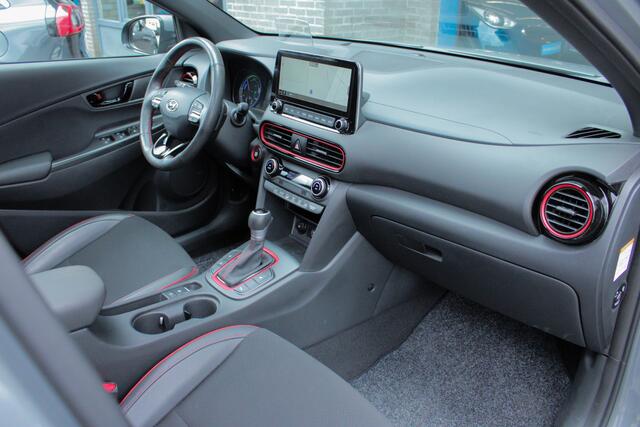 Hyundai Kona 1.6 GDI HEV Premium |dealer onderhouden|stoel/stuurverwarming|keyless|