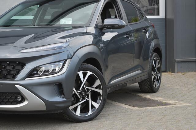 Hyundai Kona 1.0 T-GDI Premium MHEV 48V Hybrid | Schuifdak/Carplay/Leder | Met Bovag garantie!