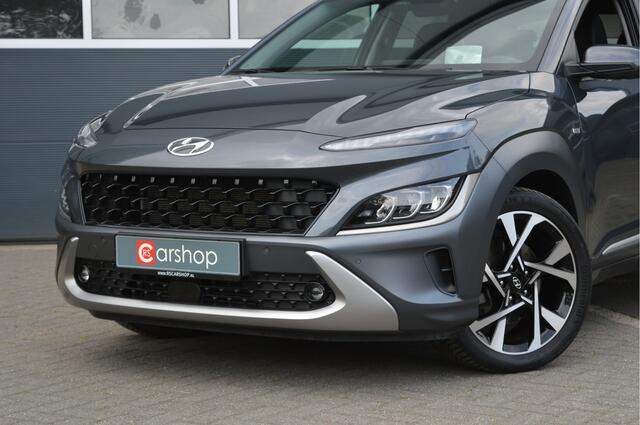 Hyundai Kona 1.0 T-GDI Premium MHEV 48V Hybrid | Schuifdak/Carplay/Leder | Met Bovag garantie!