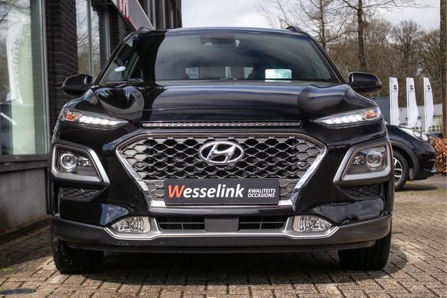Hyundai Kona 1.6 GDI HEV Premium - All-in rijklrprs | Dealer ond. | HUD | Leer | Adpt. cruise