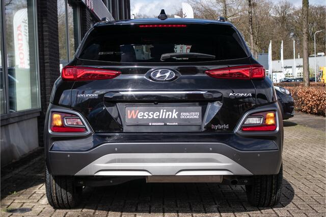 Hyundai Kona 1.6 GDI HEV Premium - All-in rijklrprs | Dealer ond. | HUD | Leer | Adpt. cruise