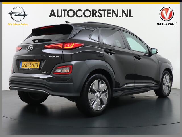 Hyundai Kona EV 64kWh AUT.204pk Grootste ACCU Adaptieve Cruise Control Camera Navi Apple Carplay Android Auto Head-Up Display Ecc DAB Keyless Pdc Regen-Lichtsensor Electric Led Blindspot Monitoring LaneAssist Subwoofer Voorruit verwarmbaar Bluetooth Privacy Glas Lmv 1