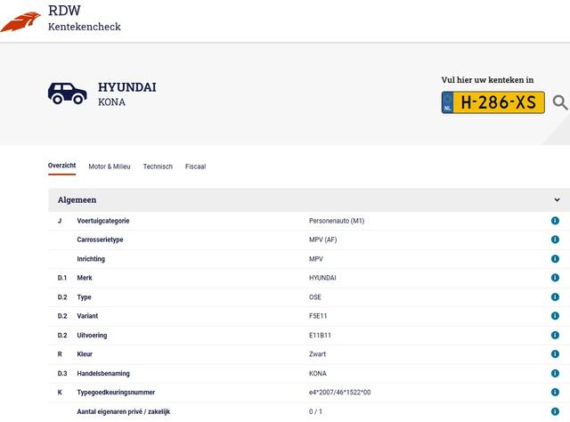 Hyundai Kona EV Premium 64 kWh (204 PK) 1e-Eig. & Dealer-Onderh. BOVAG-Garantie. NL-Auto.