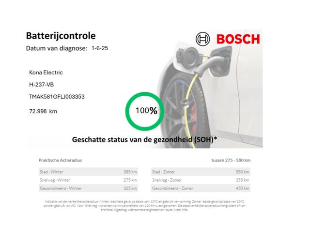 Hyundai Kona Premium 64 kWh - Carplay, Camera, Leer, Stoelverw.