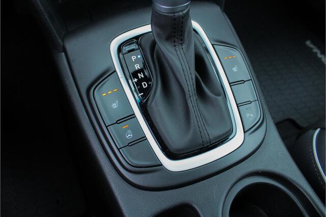 Hyundai Kona 1.6 GDI HEV Premium |trekhaak|stoel/stuurverwarming|camera|HUD|