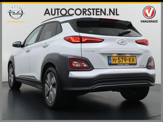 Hyundai Kona 64kWh EV AUT.204pk Krell®-Audio Grootste ACCU Adaptieve Cruise Control Camera Navi Apple Carplay Android Auto Head-Up Display Ecc DAB Keyless Pdc Regen-Lichtsensor Electric Led Blindspot Monitoring LaneAssist Subwoofer Voorruit verwarmbaar Bluetooth Priva