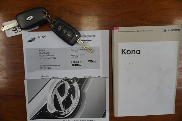 Hyundai Kona 1.0 T-GDI 120PK/Navigatie/Camera/LED/ECC/ Rijklaarprijs Incl. Garantie.