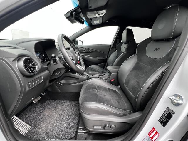 Hyundai Kona 2.0 T-GDI N Performance 280PK N DCT 8trapsAutomaat / Dealer onderhouden / Fabrieks Garantie/ Uniek en enige in Nederland / Navigatie / HUD / Stuur- en stoelverwarming / Stoelventilatie / Afn. trekhaak 1.600 kg / Winterwielen inclusief /