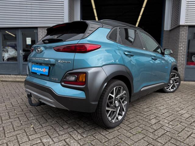 Hyundai Kona 1.6 GDI HEV Premium |trekhaak|dealer onderhouden|keyless|18"|