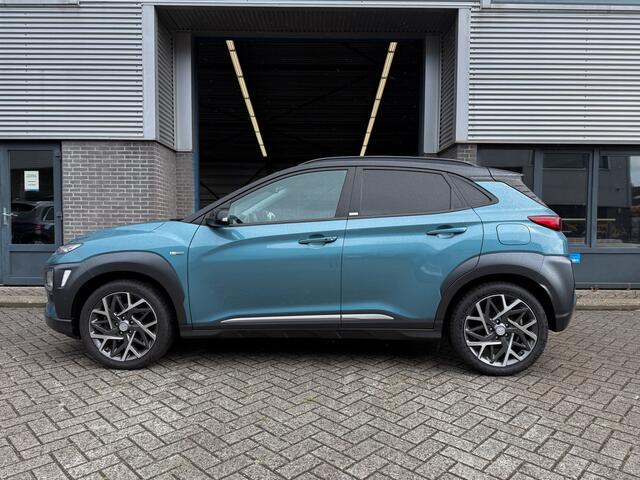 Hyundai Kona 1.6 GDI HEV Premium |trekhaak|dealer onderhouden|keyless|18"|