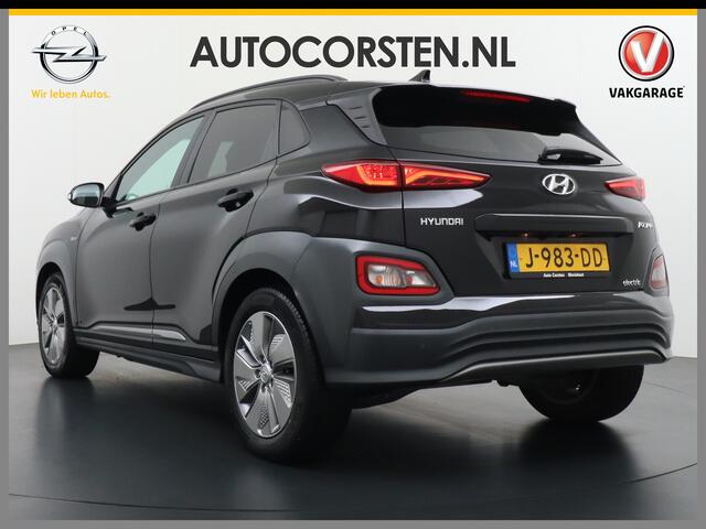 Hyundai Kona EV 64kWh Camera Apple Carplay/Android Auto Navi Adaptive Cruise Camera HUD Trekhaak Pdc-V+A 17"LM Lane Assist Blind Spot Monitor FCA Keyless Led Etms systeem Forward Collision-Avoidance Assist Highway assist sys Origineel NLse auto, garantie op accu 06-0