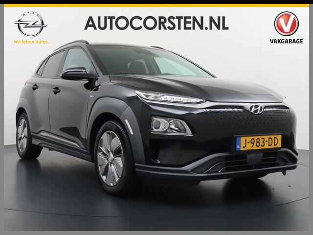 Hyundai Kona EV 64kWh Camera Apple Carplay/Android Auto Navi Adaptive Cruise Camera HUD Trekhaak Pdc-V+A 17"LM Lane Assist Blind Spot Monitor FCA Keyless Led Etms systeem Forward Collision-Avoidance Assist Highway assist sys Origineel NLse auto, garantie op accu 06-0