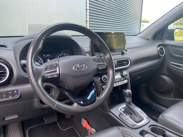 Hyundai Kona BWJ 2020 | 1.6 GDI 142PK HEV Premium | TREKHAAK | LEER | CAMERA A | CARPLAY | CLIMA | NAVI | AD CRUISE |