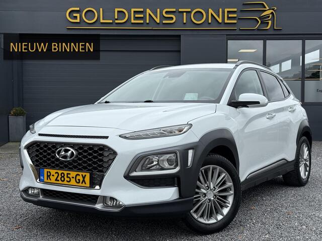 Hyundai Kona 1.0T Premium 1e Eigenaar,Navi,Camera,Trekhaak,6 Bak,120pk,Keyless,Head-up Display,Apk tot 10-2026