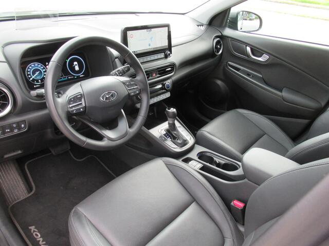 Hyundai Kona 1.6 GDI HEV Premium 1e eigen | dealer onderh | leder | head up | keyless | LED kopl