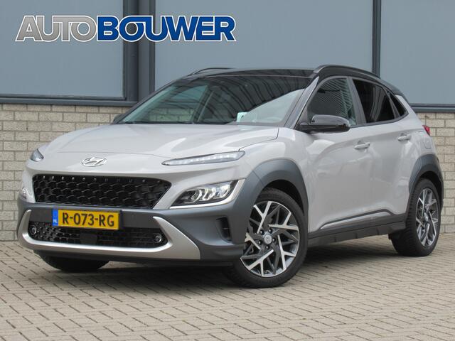 Hyundai Kona 1.6 GDI HEV Premium Dealer onderh | Full options ! | Leder | tr.haak