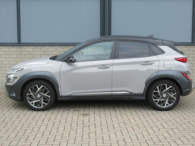 Hyundai Kona 1.6 GDI HEV Premium Dealer onderh | Full options ! | Leder | tr.haak