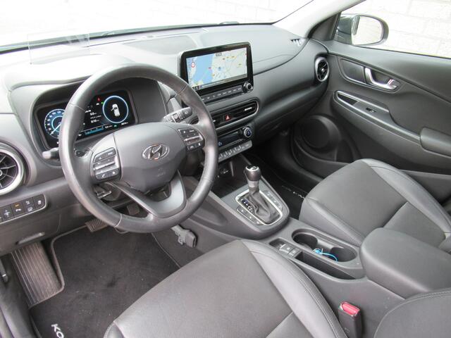Hyundai Kona 1.6 GDI HEV Premium Dealer onderh | Full options ! | Leder | tr.haak