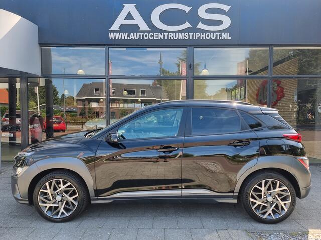 Hyundai Kona 1.6 GDI HEV Automaat Premium | Leder | Head-up | 79dkm | Super uitvoering!