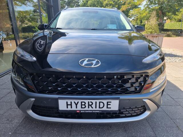 Hyundai Kona 1.6 GDI HEV Automaat Premium | Leder | Head-up | 79dkm | Super uitvoering!