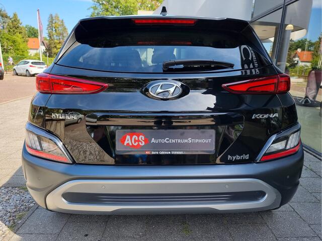 Hyundai Kona 1.6 GDI HEV Automaat Premium | Leder | Head-up | 79dkm | Super uitvoering!
