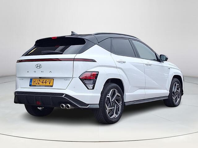 Hyundai Kona 1.6 GDI HEV N Line Sky | Apple Carplay/Android Auto | Elektrische verstelbare stoelen met geheugen | Stoel/stuur verwarming | Elektrische achterklep | 360 graden camera |