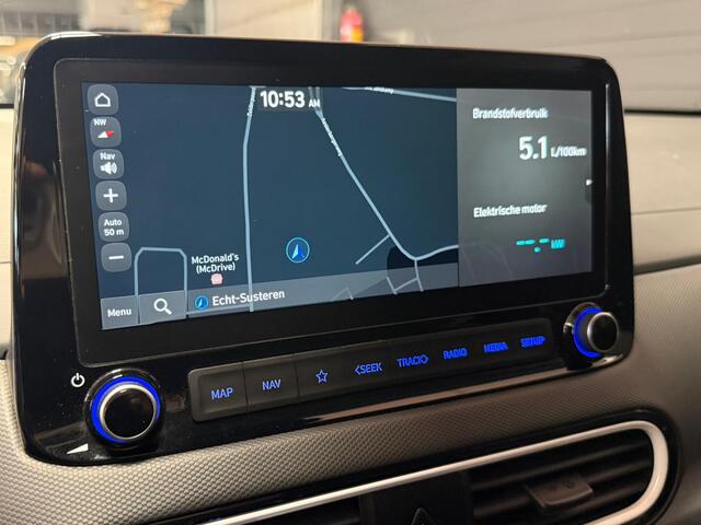 Hyundai Kona 1.6 GDI Hybride Automaat Navi Camera Clima Lane Ass Zeer Compleet!