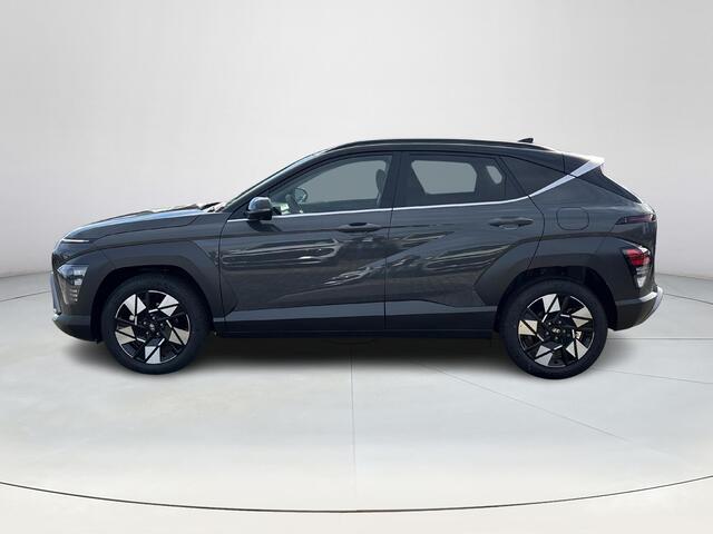 Hyundai Kona 1.6 GDI HEV Premium | Elektrische stoelen | Stoel/stuurverwarming | Stoelverkoeling | 2e zit-rij stoelverwarming | Lederen bekleding | 360* camera | Adaptive cruisecontrol | Active lane-keeping |