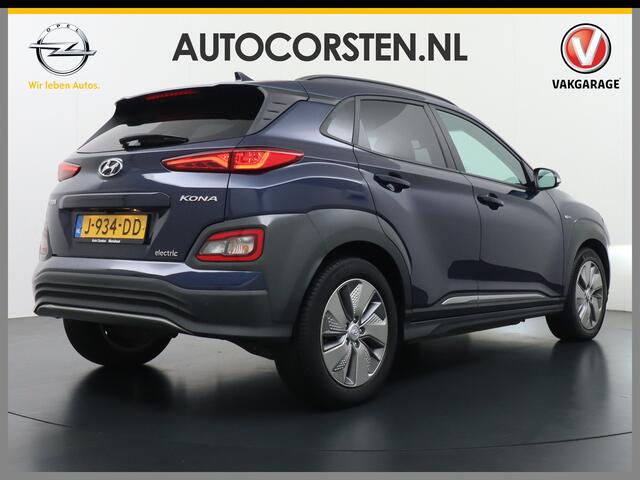 Hyundai Kona Electric EV Premium 64kWh Leer HUD Warmtepomp Adap.Cruise Apple Carplay Android Auto Navi Ecc Krell®-Hifi Audio Stoel-Stuurverwarming Stoelventilatie Blind-Spot Assistance Lane Assist 1e Eigenaar Origineel Nederlandse Auto