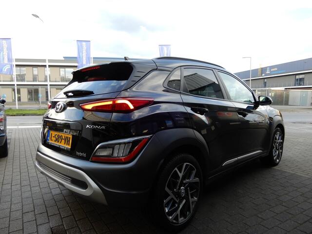 Hyundai Kona 1.6 GDI HEV Premium | Leder | Navigatie | Stoel verwarming | Com