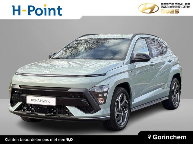 Hyundai Kona 1.6 GDI HEV N Line Edition | N-Line exterieur & Pack N-Line interieur | 18'' Lichtmetalen velgen 2-tone | Direct leverbaar | Donker getint glas |