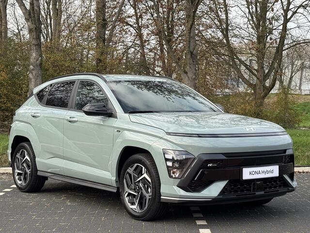 Hyundai Kona 1.6 GDI HEV N Line Edition | N-Line exterieur & Pack N-Line interieur | 18'' Lichtmetalen velgen 2-tone | Direct leverbaar | Donker getint glas |
